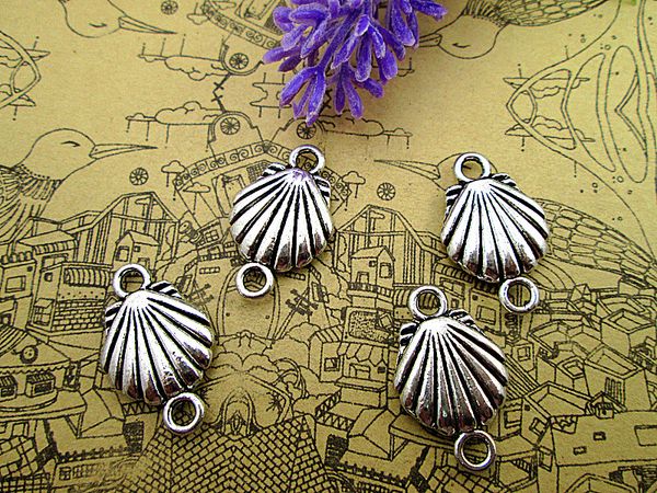 36pcs--seashell charms, antique tibetan silver ocean themed 3d shell pendants/charms 24x15mm, Bronze;silver
36pcs--seashell charms, antique tibetan silver ocean themed 3d shell pendants/charms 24x15mm, Bronze;silver