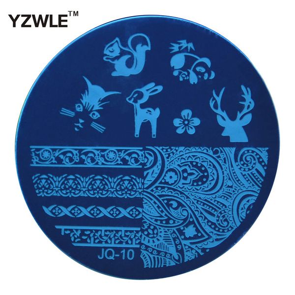 nail art stainless steel plate image stamp stamping plates diy manicure template nail polish tools (jq-10, White
nail art stainless steel plate image stamp stamping plates diy manicure template nail polish tools (jq-10, White