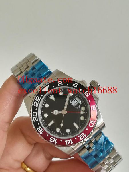 luxury excellent wristwatches gmt 40 mm 116719 116719-blro stainless steel ceramic bezel black dial asia 2813 automatic mechanical oyst, Slivery;brown
luxury excellent wristwatches gmt 40 mm 116719 116719-blro stainless steel ceramic bezel black dial asia 2813 automatic mechanical oyst, Slivery;brown
