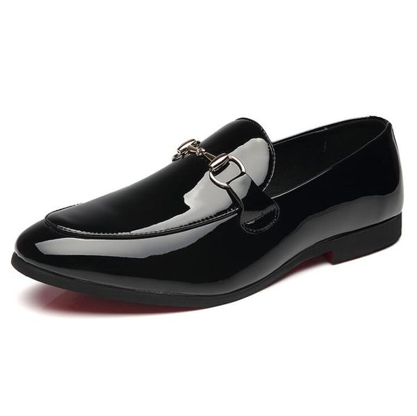 new men shoes round toe dress shoe men loafers patent leather oxford shoes for men formal mariage wedding shoes hombre, Black
new men shoes round toe dress shoe men loafers patent leather oxford shoes for men formal mariage wedding shoes hombre, Black