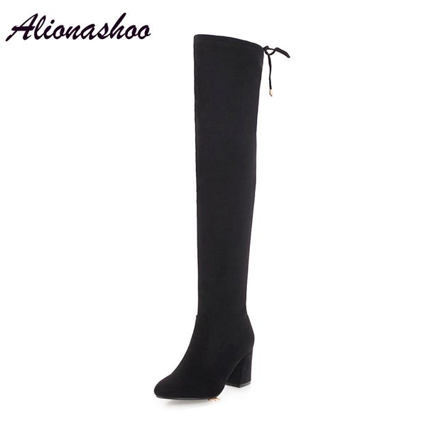 alionashoo plus big size 34-48 black pink high heel over the knee thigh autumn winter women boots
alionashoo plus big size 34-48 black pink high heel over the knee thigh autumn winter women boots