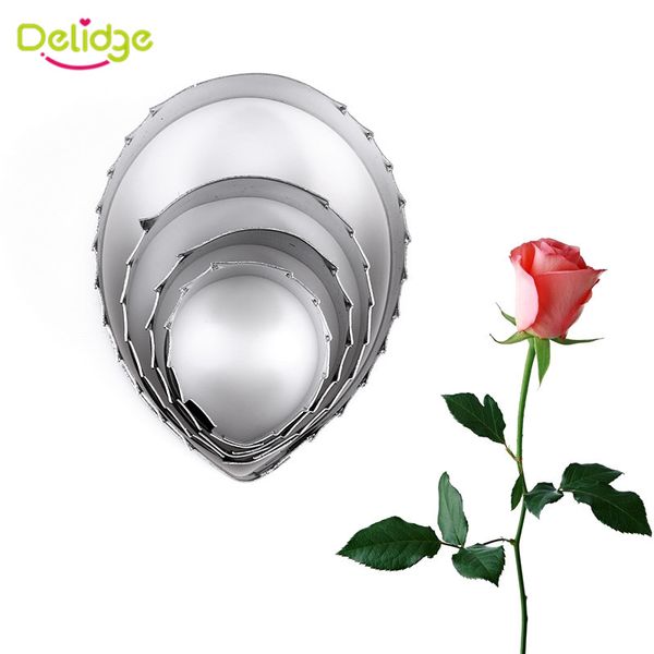 delidge 4pcs/set stainless steel rose green leaves cookie cutter 3d fondant cupcake biscuit baking mold cake decoration tools
delidge 4pcs/set stainless steel rose green leaves cookie cutter 3d fondant cupcake biscuit baking mold cake decoration tools