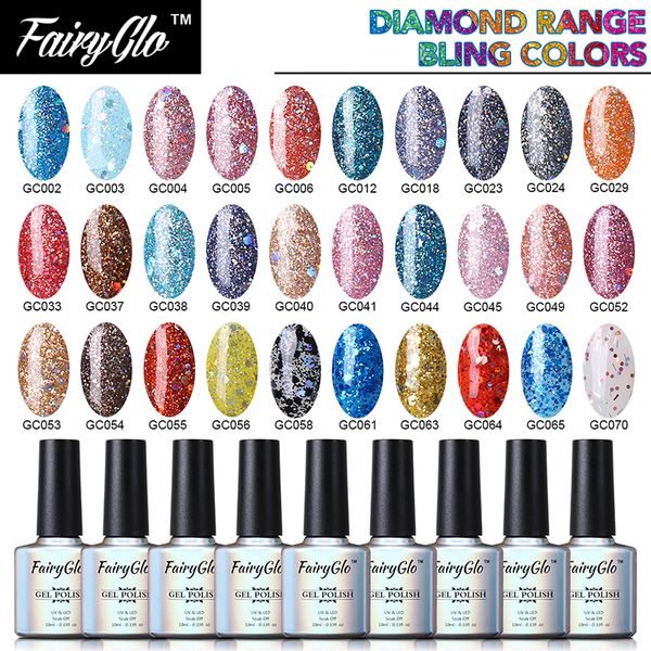 FairyGlo Diamond Range Bling Colors Gel Nail Polish Set 3pcs 1 Top Base Coat 7pcs/lot Nail Art Tool Set Soak Off Lacquer UV Gel
FairyGlo Diamond Range Bling Colors Gel Nail Polish Set 3pcs 1 Top Base Coat 7pcs/lot Nail Art Tool Set Soak Off Lacquer UV Gel