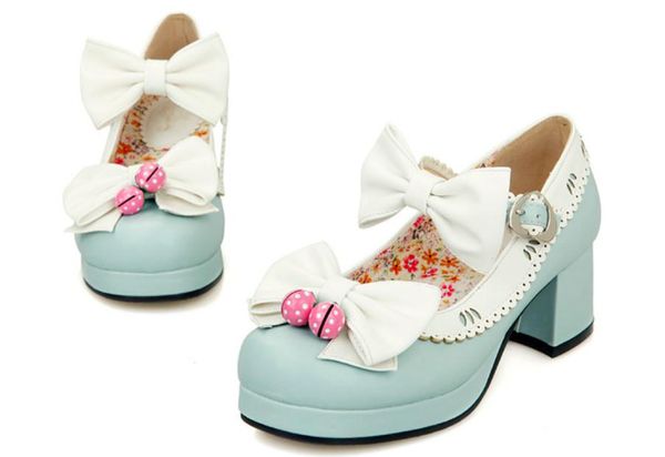 send 2018 new style middle heel bowknot single shoes female coarse heel waterproof table shoes, Black
send 2018 new style middle heel bowknot single shoes female coarse heel waterproof table shoes, Black