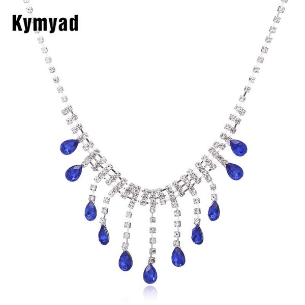 kymyad trendy necklace collier femme crystal stone water drop necklaces pendants bijoux statement choker necklace vintage collar, Golden;silver
kymyad trendy necklace collier femme crystal stone water drop necklaces pendants bijoux statement choker necklace vintage collar, Golden;silver