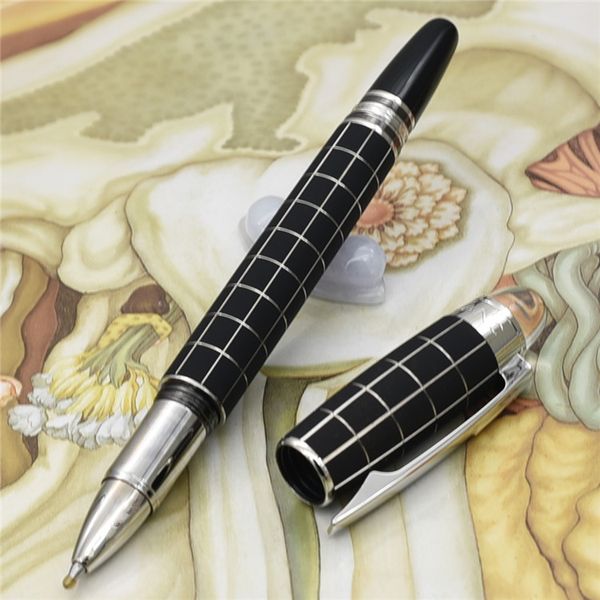 unique design-luxury black check designer pens mb ballpoint pen with crystal stationery office school supplies writing brand pen gift
unique design-luxury black check designer pens mb ballpoint pen with crystal stationery office school supplies writing brand pen gift