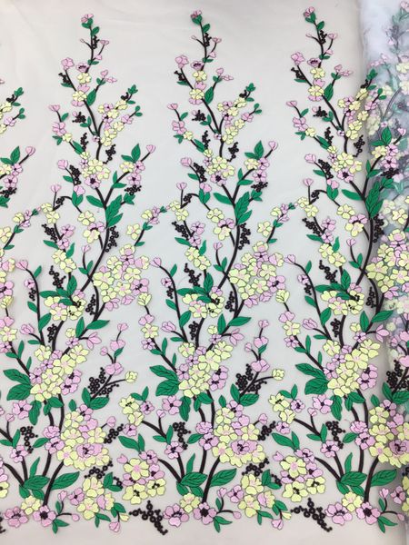 embroidery tulle lace fabric floral lace for wedding dress or evening dress diy prom dress by 5 yard, White;gold 
embroidery tulle lace fabric floral lace for wedding dress or evening dress diy prom dress by 5 yard, White;gold