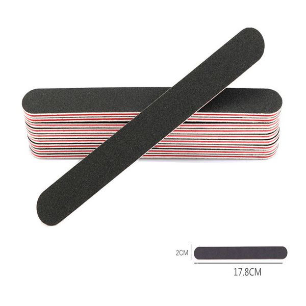 50pcs professional nail file 100/180 with red plastic black sandpaper emery board manicure nail tools for nail art
50pcs professional nail file 100/180 with red plastic black sandpaper emery board manicure nail tools for nail art