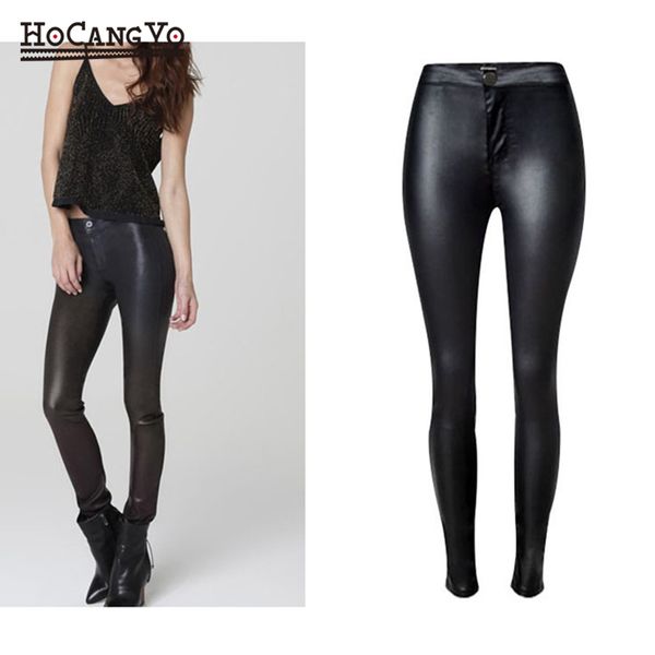 hcyo women high waist pants autumn winter faux pu leather skinny pant women coated jeans motorcycle sexy pencil pants trousers, Blue
hcyo women high waist pants autumn winter faux pu leather skinny pant women coated jeans motorcycle sexy pencil pants trousers, Blue