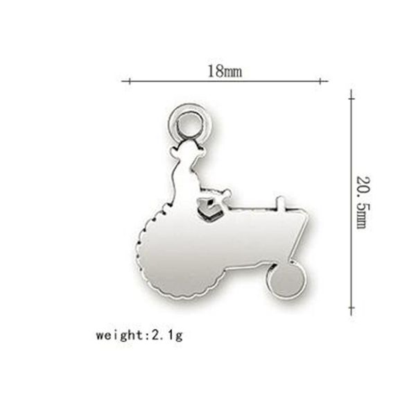 2021 alloy antique silver plated farmer and tractor charms other customized jewelry, Bronze;silver
2021 alloy antique silver plated farmer and tractor charms other customized jewelry, Bronze;silver