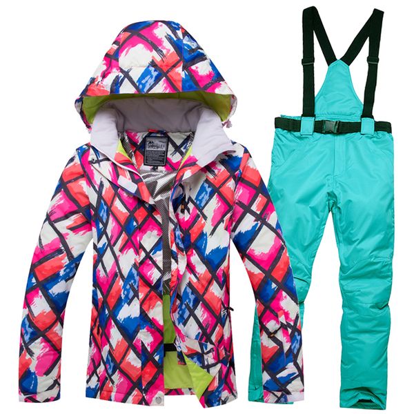 ski suit windproof waterproof thermal breathable winter outdoor women's ski jacket and pant snowboard coat female snow wear
ski suit windproof waterproof thermal breathable winter outdoor women's ski jacket and pant snowboard coat female snow wear