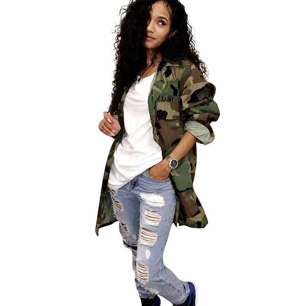 plus size fashion camouflage pattern long sleeve jackets women 2018 casual clothes women jackets and coats, Black;brown
plus size fashion camouflage pattern long sleeve jackets women 2018 casual clothes women jackets and coats, Black;brown