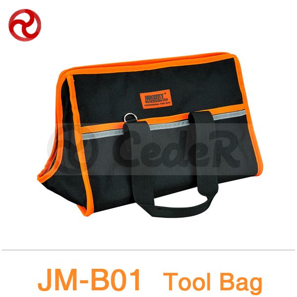 jakemy professional hand tools bag keep screwdriver bits tweezers socket eletrica pocket 35*23*23cm water-proof tool bag jm-b02
jakemy professional hand tools bag keep screwdriver bits tweezers socket eletrica pocket 35*23*23cm water-proof tool bag jm-b02