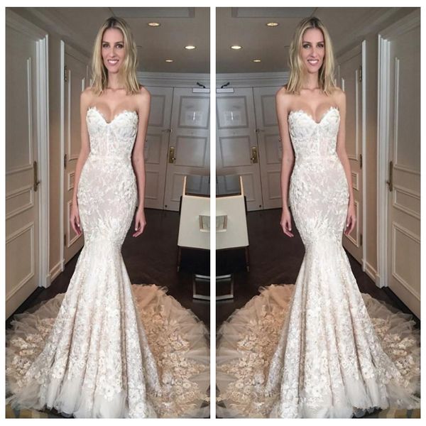 beautiful slim bridal wedding dress 2021 mermaid sweetheart sleeveless backless appliques long vestidos de novia wedding gowns, White
beautiful slim bridal wedding dress 2021 mermaid sweetheart sleeveless backless appliques long vestidos de novia wedding gowns, White
