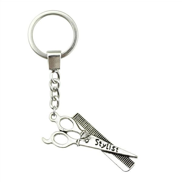 6 pieces key chain women key rings couple keychain for keys scissors 24x53mm, Slivery;golden
6 pieces key chain women key rings couple keychain for keys scissors 24x53mm, Slivery;golden