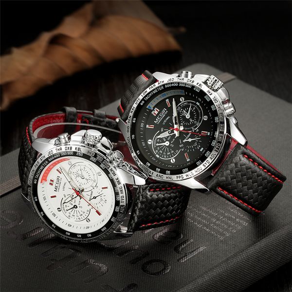 megir sport mens watches quartz men watch fashion casual black pu strap clock male big dial watch erkek saat, Slivery;brown
megir sport mens watches quartz men watch fashion casual black pu strap clock male big dial watch erkek saat, Slivery;brown
