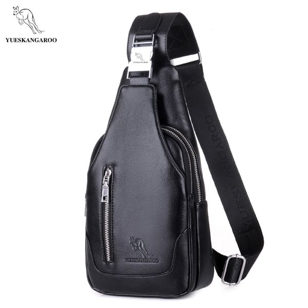 yues kangaroo men chest bag leather single shoulder bag black men travel crossbody vintage rucksack messenger
yues kangaroo men chest bag leather single shoulder bag black men travel crossbody vintage rucksack messenger