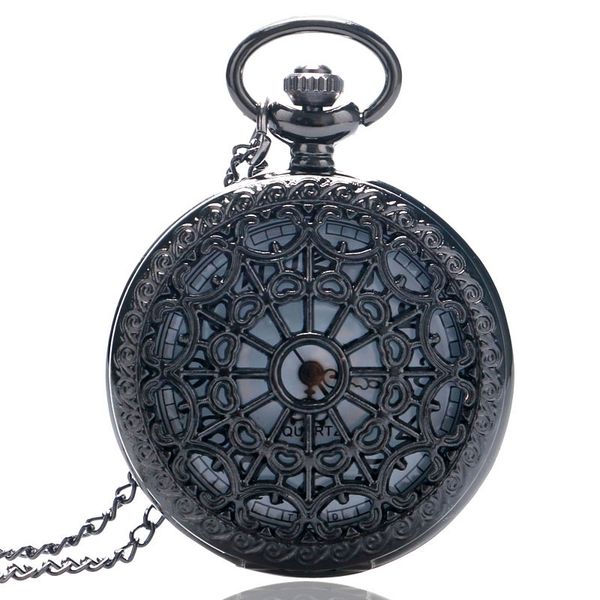 vintage pocket watch, black spider web and antique rose flower pocket watch, chain necklace pendant gift for men, Slivery;golden
vintage pocket watch, black spider web and antique rose flower pocket watch, chain necklace pendant gift for men, Slivery;golden
