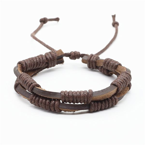 colorful handmade fashion vintage wrap rope braid weave female femme homme male leather women bracelet for women men jewelry, Golden;silver
colorful handmade fashion vintage wrap rope braid weave female femme homme male leather women bracelet for women men jewelry, Golden;silver