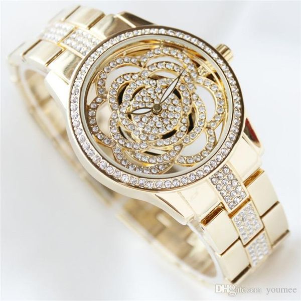 2018 new fashion woman watch flower dial rhinestones jewelry buckle dress watch lady quartz luxury female clock wholesale price, Slivery;brown
2018 new fashion woman watch flower dial rhinestones jewelry buckle dress watch lady quartz luxury female clock wholesale price, Slivery;brown