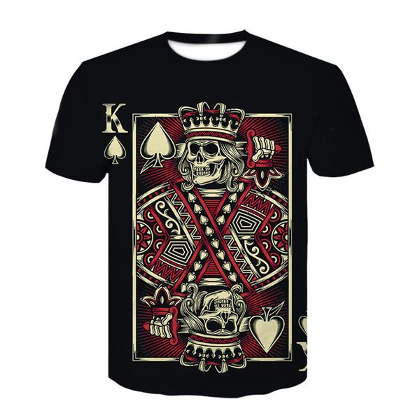 men/womens fashion funny poker 3d print latest harajuku style t shirt plus size style outfit funny 3d t shirt tees u1169, White;black
men/womens fashion funny poker 3d print latest harajuku style t shirt plus size style outfit funny 3d t shirt tees u1169, White;black