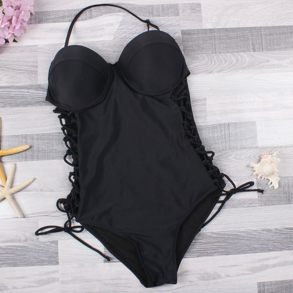 fashion bikinis push up bandage swimwear for women bathing suit beachwear summer one piece swim wear lady swimsuit black white
fashion bikinis push up bandage swimwear for women bathing suit beachwear summer one piece swim wear lady swimsuit black white