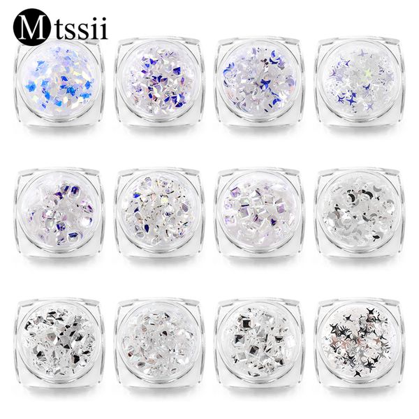 mtssii 1 box nail flakes diy transparent glitter sequins shiny moon star drop water design for polish decoration, Silver;gold
mtssii 1 box nail flakes diy transparent glitter sequins shiny moon star drop water design for polish decoration, Silver;gold