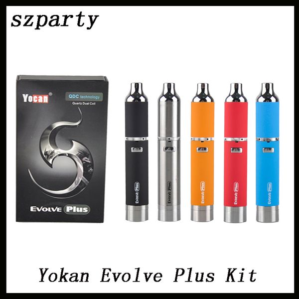 Yocan Evolve Plus Kit 1100mAh аккумулятор кварцевый двойной катушки QDC E сигареты комплекты все 5 цветов на складе 0266119-03
Yocan Evolve Plus Kit 1100mAh аккумулятор кварцевый двойной катушки QDC E сигареты комплекты все 5 цветов на складе 0266119-03