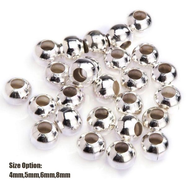 100pcs 4 5 6 8 mm Silver Gold Color Smooth Round Ball Metal Spacer Beads For Needlework For Jewelry Bracelet Diy Making I
100pcs 4 5 6 8 mm Silver Gold Color Smooth Round Ball Metal Spacer Beads For Needlework For Jewelry Bracelet Diy Making I