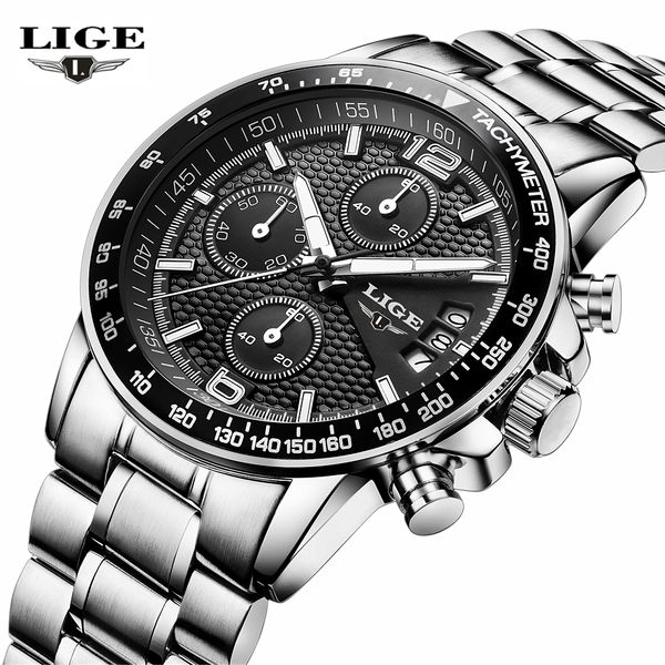 brand lige 2017 new men's watches quartz watch men real three dial luminous waterproof 30m outdoor sports steel watch, Slivery;brown
brand lige 2017 new men's watches quartz watch men real three dial luminous waterproof 30m outdoor sports steel watch, Slivery;brown