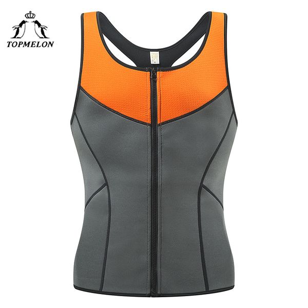 elon men corset sauna vest sleeveless front zipper stripped pattern xs-3xl neoprene 2018 new slimming abdomen shaper, Black;brown
elon men corset sauna vest sleeveless front zipper stripped pattern xs-3xl neoprene 2018 new slimming abdomen shaper, Black;brown