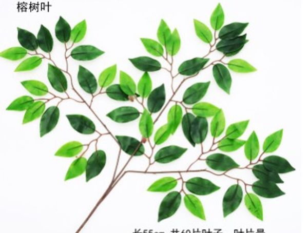 Artificial ilk ficu leaf branche ginkgo leave pray greenery banyan leave fake foliage home kitchen garden office wedding wall decor
Artificial ilk ficu leaf branche ginkgo leave pray greenery banyan leave fake foliage home kitchen garden office wedding wall decor