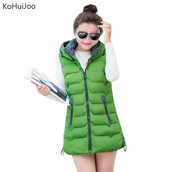 kohuijoo -4xl 2018 autumn winter women padded vest korea slim hooded zipper long down jacket sleevless warm waistcoat plus size, Black;white
kohuijoo -4xl 2018 autumn winter women padded vest korea slim hooded zipper long down jacket sleevless warm waistcoat plus size, Black;white