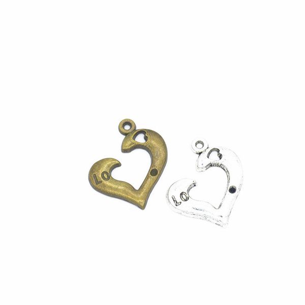 200pcs /lot fashion new design heart shaped charms pendant 22*21mm good for diy craft, jewelry making, Bronze;silver
200pcs /lot fashion new design heart shaped charms pendant 22*21mm good for diy craft, jewelry making, Bronze;silver