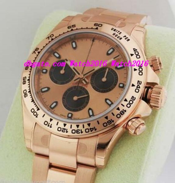 luxury watches stainless steel bracelet men's rose gold watch 116505 pink dial 40mm mechanical fashion men's wristwatch, Slivery;brown
luxury watches stainless steel bracelet men's rose gold watch 116505 pink dial 40mm mechanical fashion men's wristwatch, Slivery;brown