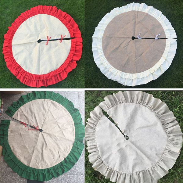 christmas tree skirt decoration ornament with lace wrinkle canvas linen burlap xmas home decor 3 colors dhl ship fhh7-1498
christmas tree skirt decoration ornament with lace wrinkle canvas linen burlap xmas home decor 3 colors dhl ship fhh7-1498