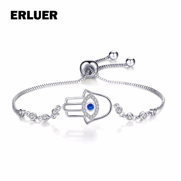 evil eye charm bracelet for women girl cz zircon blue crystal hamsa hand jewelry fashion adjustable silver chain link bracelets, Black
evil eye charm bracelet for women girl cz zircon blue crystal hamsa hand jewelry fashion adjustable silver chain link bracelets, Black