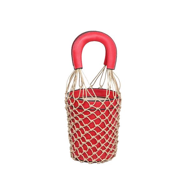 2018 personality new mesh type mesh bag hand woven handbag knot woven handbag
2018 personality new mesh type mesh bag hand woven handbag knot woven handbag