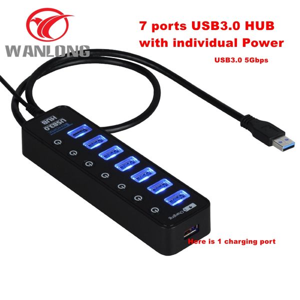 Концентратор USB 3.0 7 портов с зарядки питания и переключатель нескольких USB Splitter па
Концентратор USB 3.0 7 портов с зарядки питания и переключатель нескольких USB Splitter па