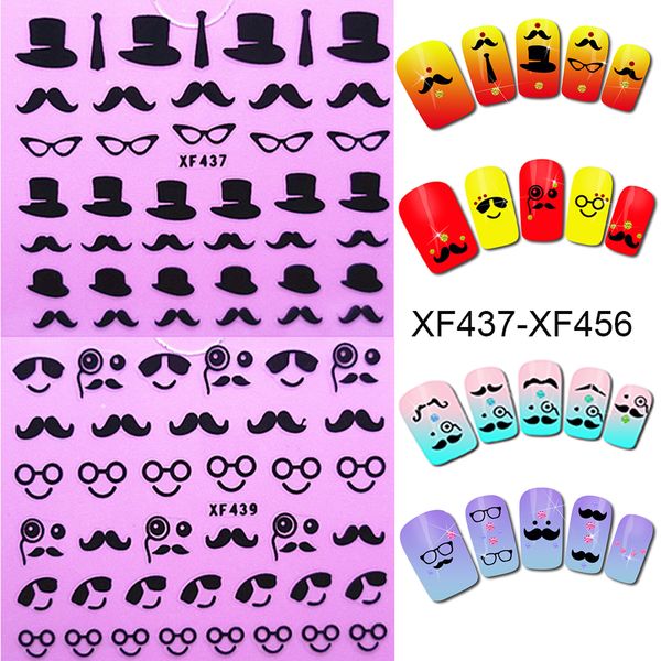 3d nail art cute black beard nail decals coat to nails for beauty nails three-dimensional back glue decorations stickers 1pc
3d nail art cute black beard nail decals coat to nails for beauty nails three-dimensional back glue decorations stickers 1pc