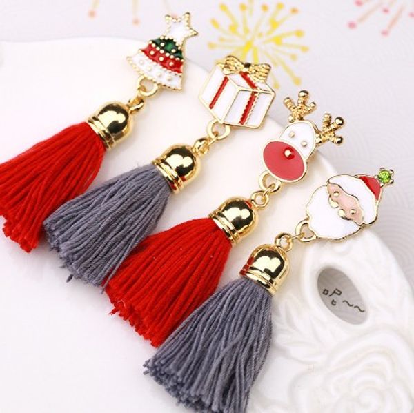 christams cotton tassel stud earrings drop tassel earrings great for christmas gifts cotton thread fringe dangle earrings, Silver
christams cotton tassel stud earrings drop tassel earrings great for christmas gifts cotton thread fringe dangle earrings, Silver