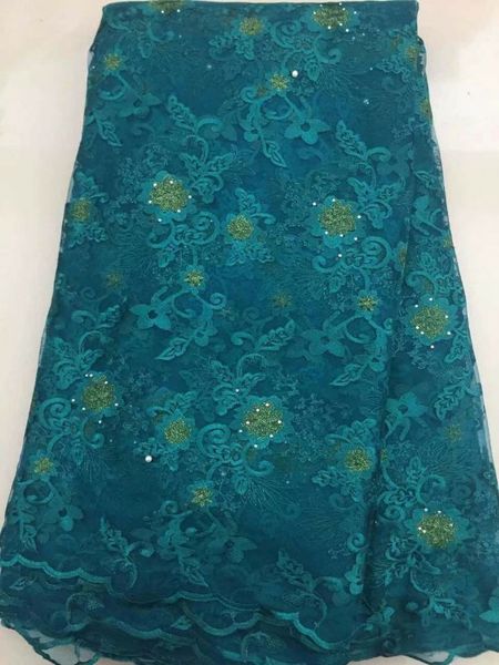 5 yards/pc fashionable teal french net lace with flower embroidery african mesh lace fabric for dress ln8-1
5 yards/pc fashionable teal french net lace with flower embroidery african mesh lace fabric for dress ln8-1
