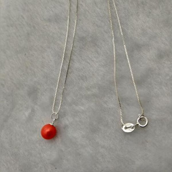 925 pure silver pearl necklace with fresh korean style and natural fresh water pearl clavicle chain, Bronze;silver
925 pure silver pearl necklace with fresh korean style and natural fresh water pearl clavicle chain, Bronze;silver