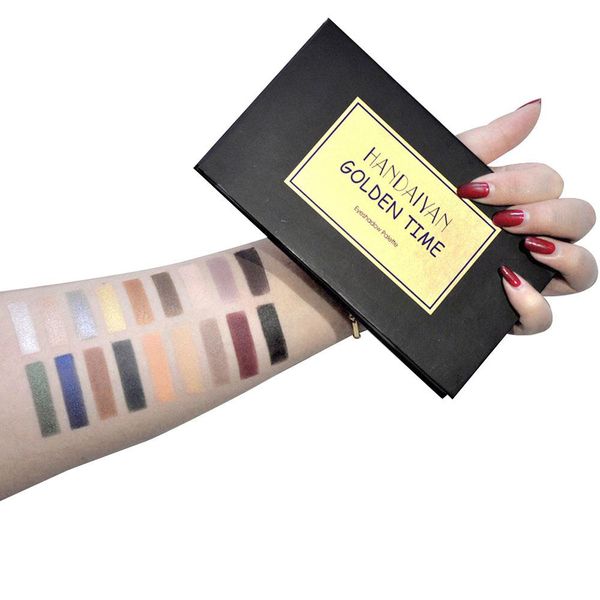 18 color eyeshadow compact eye shadow powder eye shadow makeup colorful long lasting cosmetic professional beautiful handaiyan
18 color eyeshadow compact eye shadow powder eye shadow makeup colorful long lasting cosmetic professional beautiful handaiyan