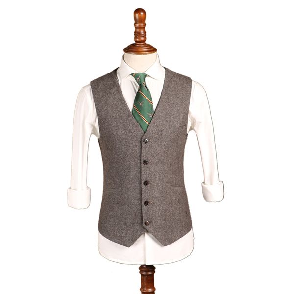 2019 latest farm gray wool herringbone tweed wedding groom vests custom made groomsmen vest slim fit mens suit vest prom waistcoat dress in, Black
2019 latest farm gray wool herringbone tweed wedding groom vests custom made groomsmen vest slim fit mens suit vest prom waistcoat dress in, Black
