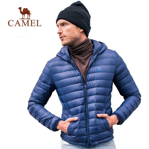 camel winter ultra light down jacket white duck down hooded jackets long sleeve warm coat parka solid portable outwear, Blue;black
camel winter ultra light down jacket white duck down hooded jackets long sleeve warm coat parka solid portable outwear, Blue;black