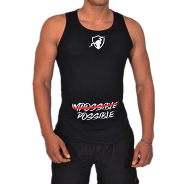 2018 new mens bodybuilding tank sleeveless shirt male fitness vest undershirt printing tank men brand clothing 4 color, White;black
2018 new mens bodybuilding tank sleeveless shirt male fitness vest undershirt printing tank men brand clothing 4 color, White;black