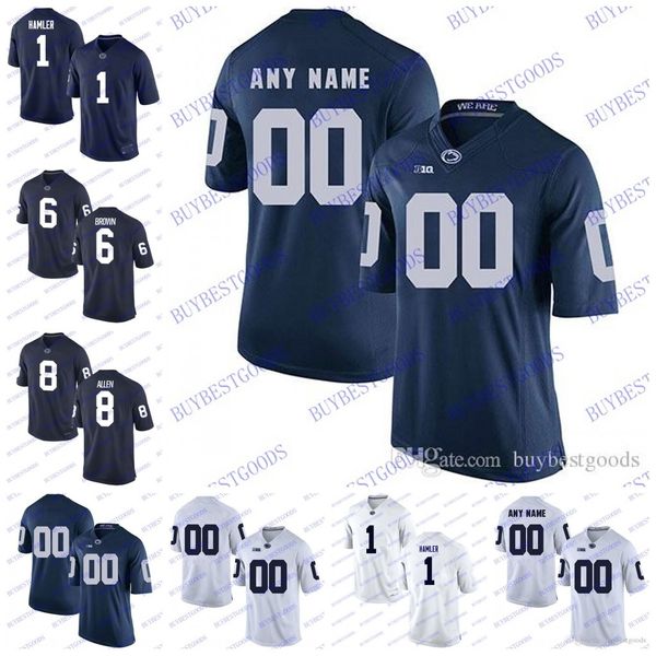 custom penn state nittany lions psu #1 kj hamler 2 stevens 6 cam brown 8 mark allen blue white stitched college football jerseys, Black;red
custom penn state nittany lions psu #1 kj hamler 2 stevens 6 cam brown 8 mark allen blue white stitched college football jerseys, Black;red