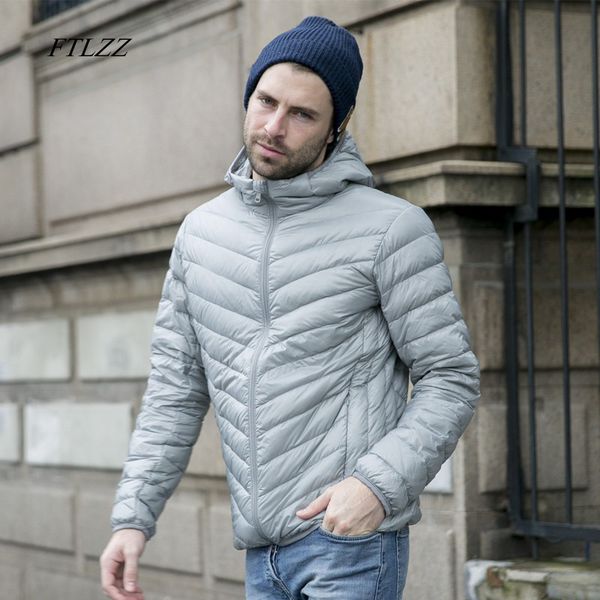 ftlzz new white duck down jacket men autumn winter warm coat men's ultralight duck down jacket male windproof parka, Black
ftlzz new white duck down jacket men autumn winter warm coat men's ultralight duck down jacket male windproof parka, Black