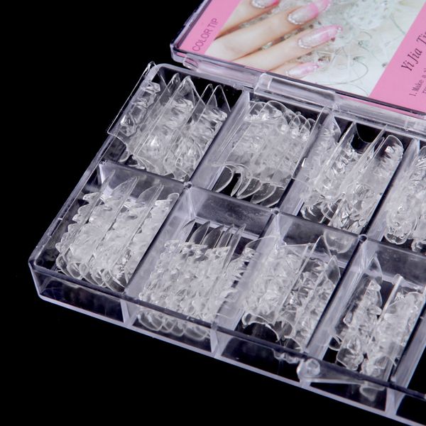 fake nails 60pcs/set dual form nail system for uv gel glass nail art mold tips decoration acrylic false nails -35, Red;gold
fake nails 60pcs/set dual form nail system for uv gel glass nail art mold tips decoration acrylic false nails -35, Red;gold